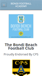 Mobile Screenshot of bondifootball.com